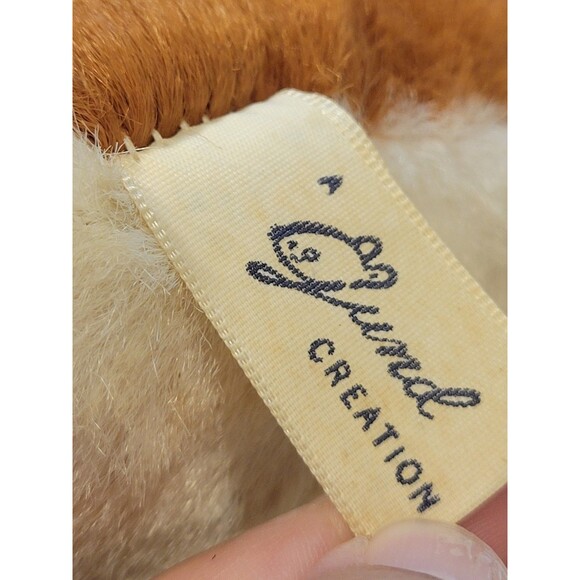 Vintage 1950s-60s A Gund Creation Plush Toy Made in Korea Beagle Puppy Dog READ - Picture 6 of 10